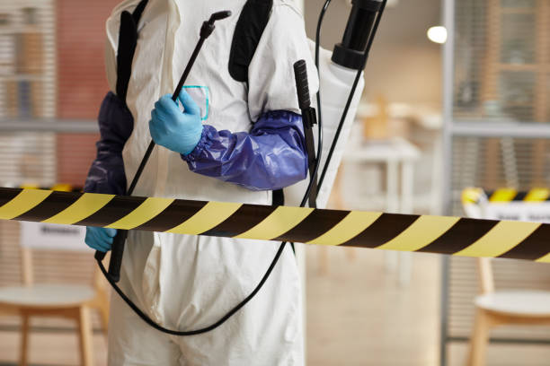 Professional Biohazard technician working in Marshfield, MA